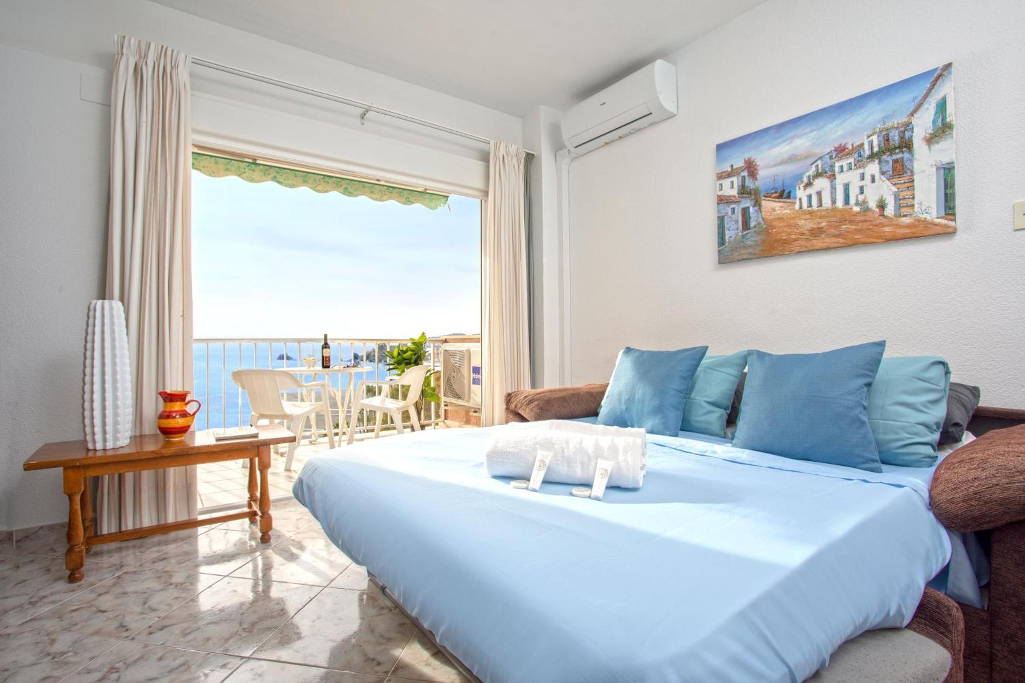1003 - Seafront Apartment On El Paseo - Air Conditionning - Wi-Fi - Smart Tv Almunecar Exterior photo